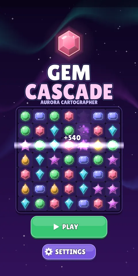 Gem Cascade — 1