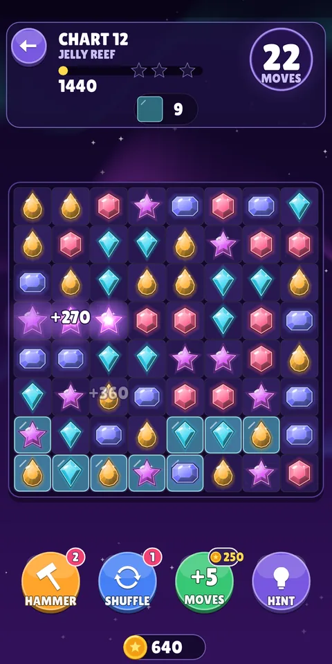 Gem Cascade — 2