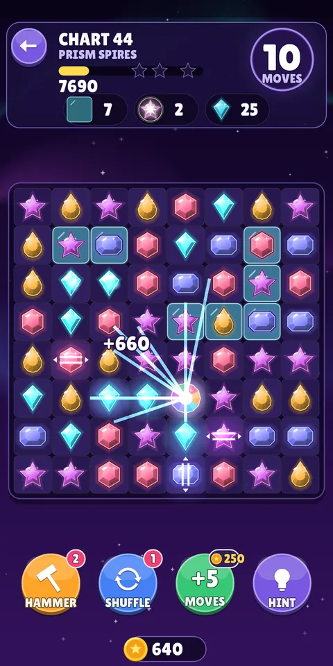 Gem Cascade — 3