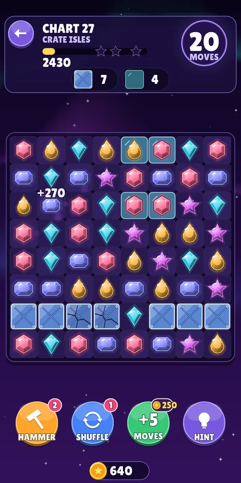 Gem Cascade — 4